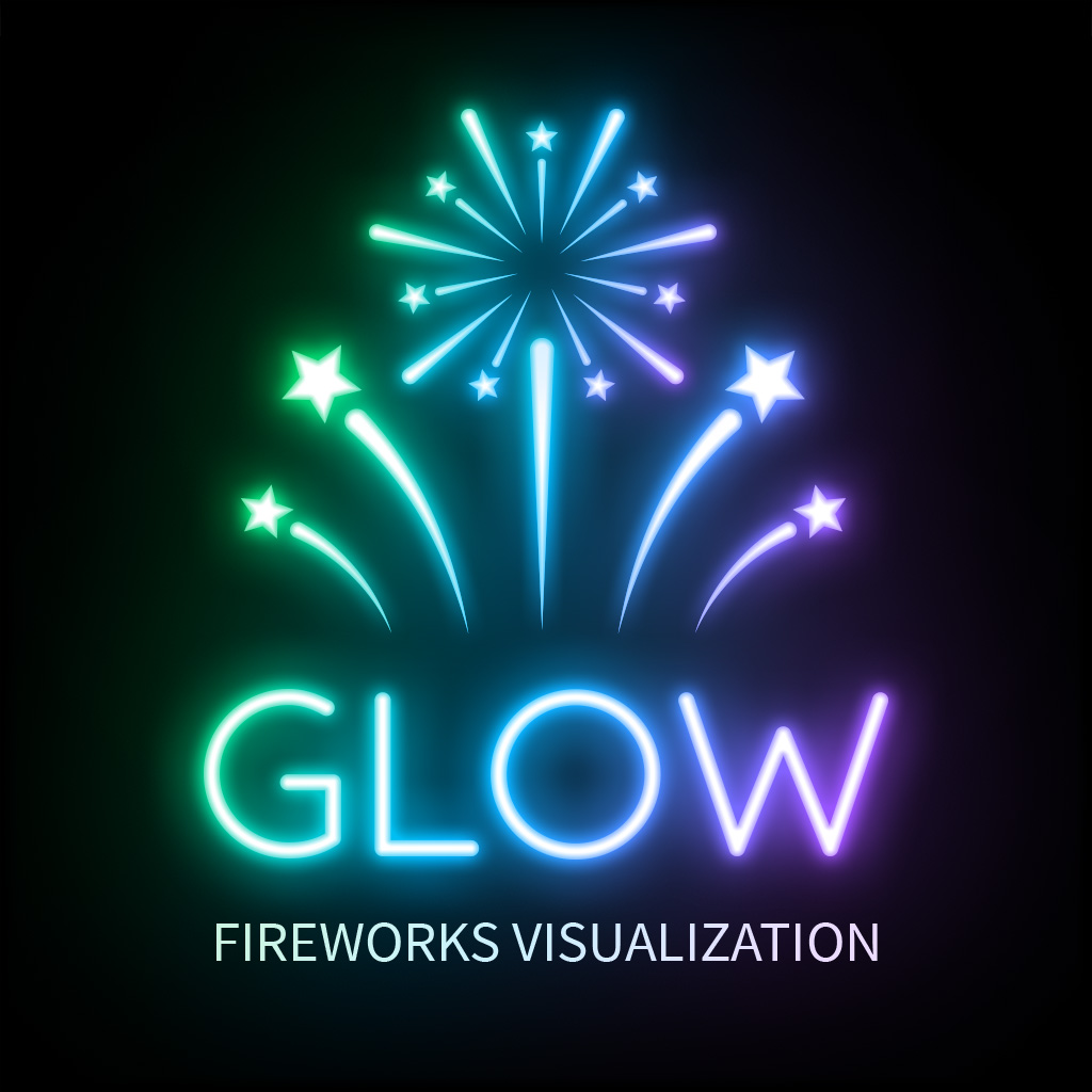 GLOW Fireworks Visualization